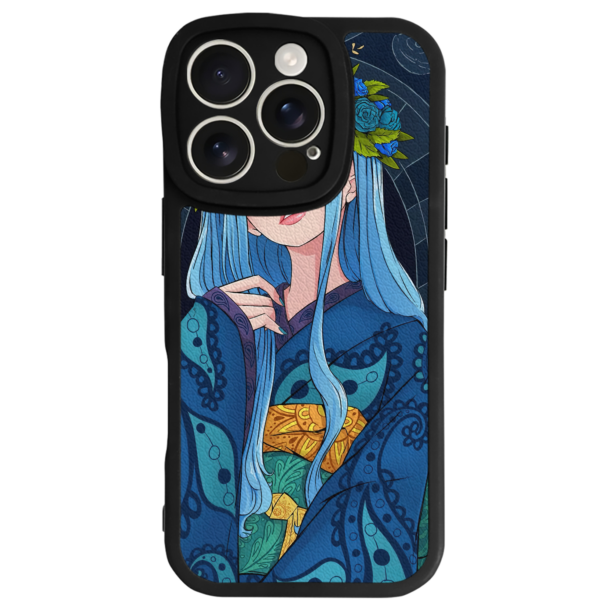 （画像用） ワンピース ONE PIECE 【iPhone 16シリーズ対応】シリコンスマホケース（レザー調） 材質：シリコン